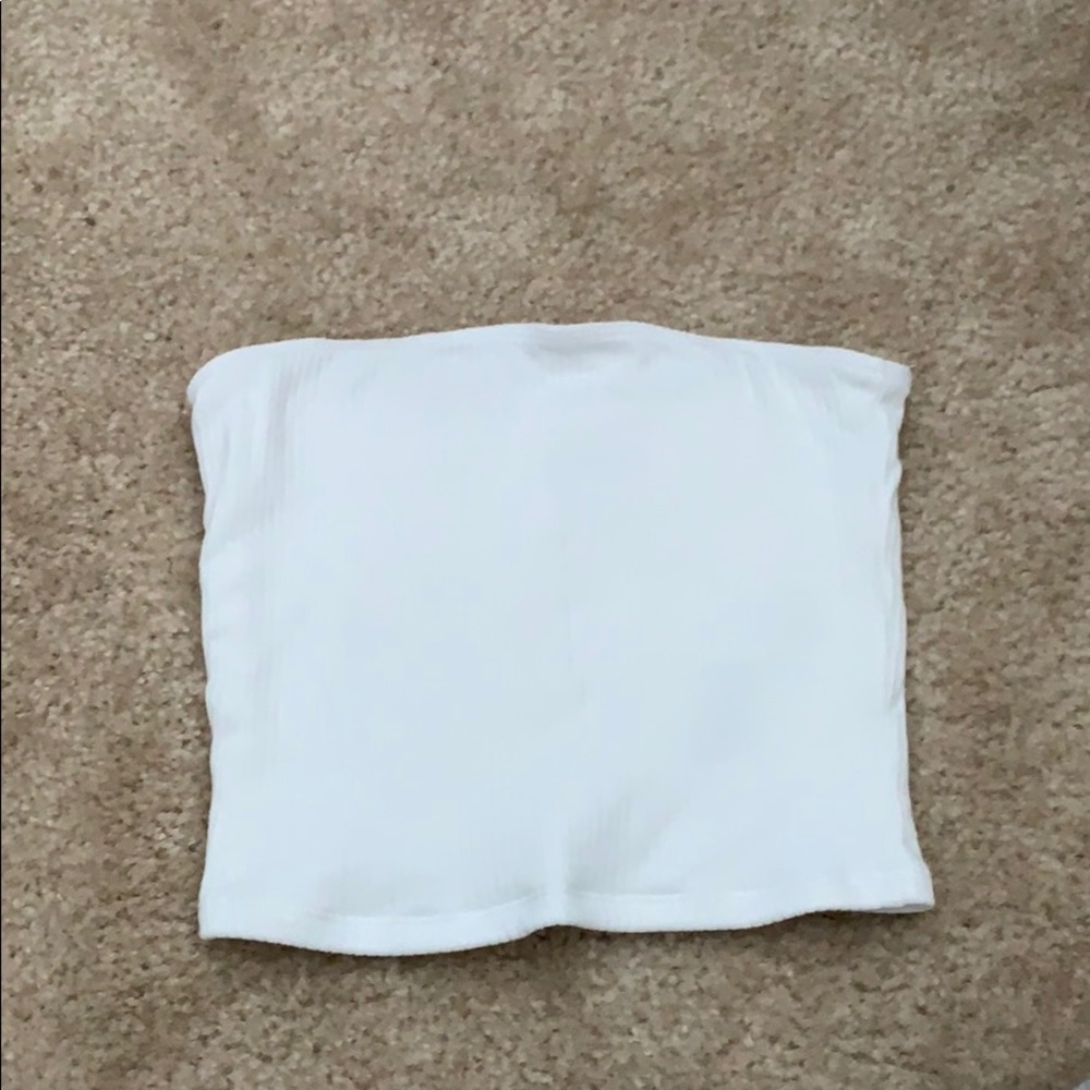 White tube top